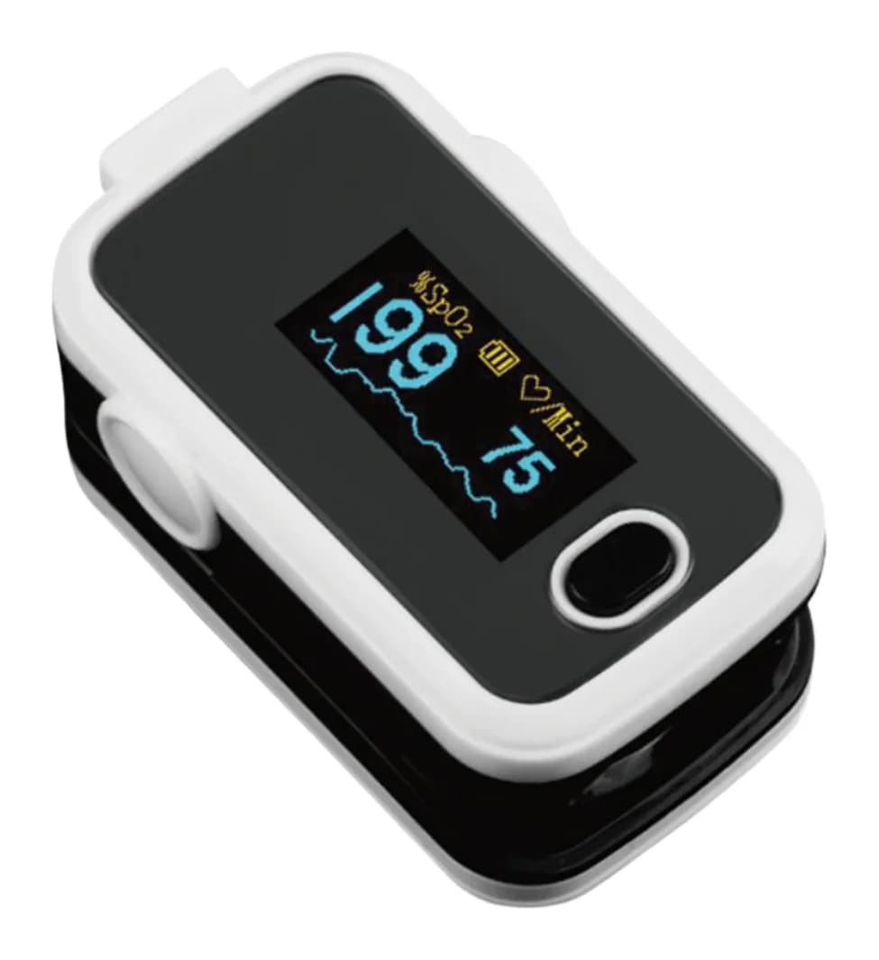 Aeon Technology A310 Finger Pulse Oximeter — with Silicone Cover