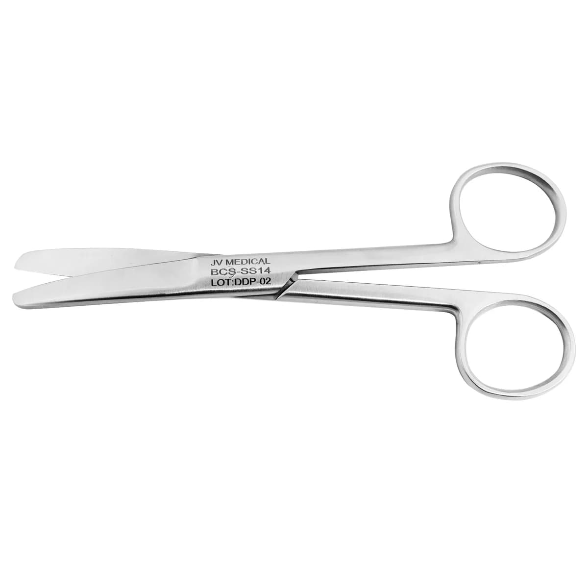 Blunt Curved Scissors 14cm — Stainless Steel | JV Medical