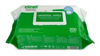 Clinell Universal Wipes — Pack of 200