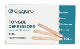 Wooden Tongue Depressors — Box of 100