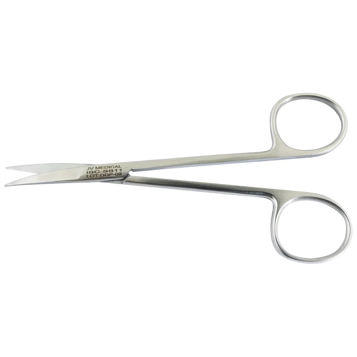 Iris Scissors — Curved 11cm — Stainless Steel | JV Medical