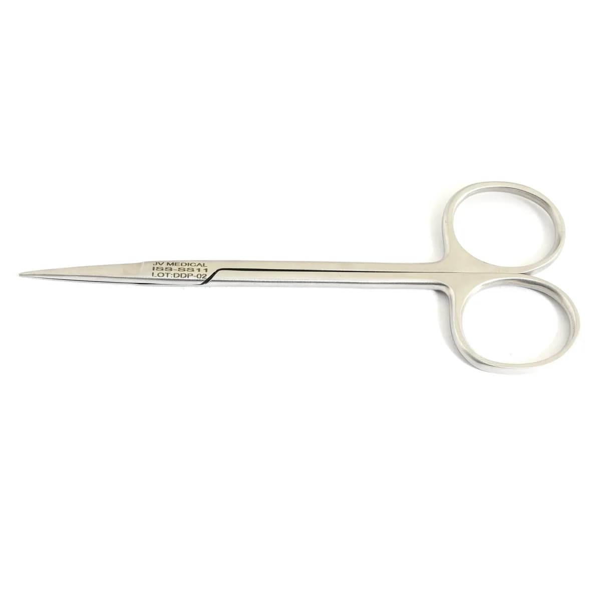 Iris Scissors — Straight 11cm — Stainless Steel | JV Medical