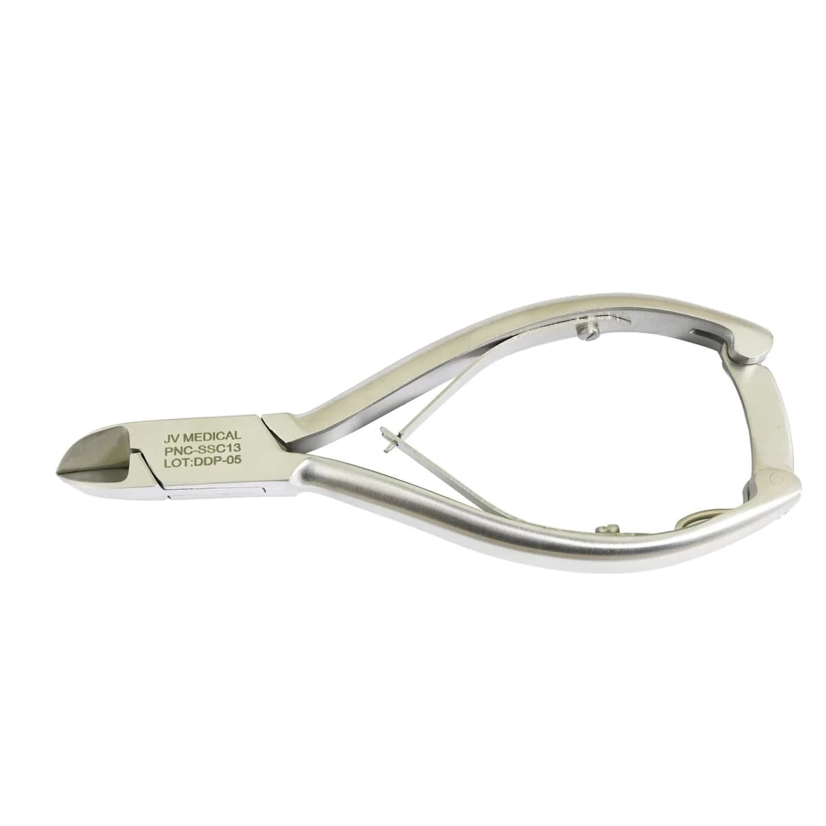 Podiatry Nail Clipper — Curved 13cm — Stainless Steel | JV Medical